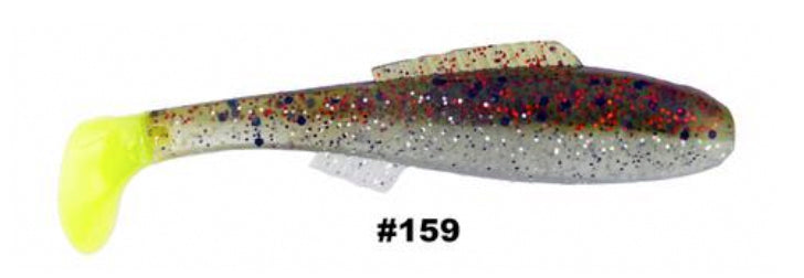 H & H Queen Cocahoe Minno Tail 4In 10Pk Chix On A Chain