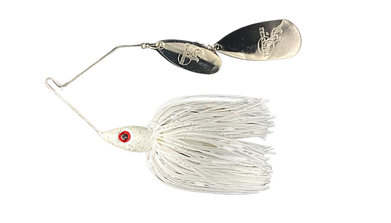 Head Hunter Rick Clunn Trickster Spi  1/2White Silver Glitter