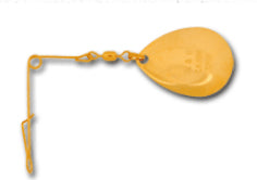 H & H Redfish Spinner Harness 3Pk Sz4.5 Gold