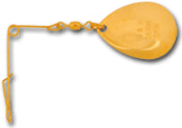 H & H Redfish Spinner Harness 3Pk Sz4 Gold