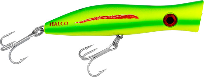 Halco Roosta Popper 135 Cast 5.3In 1.75Oz Lumo