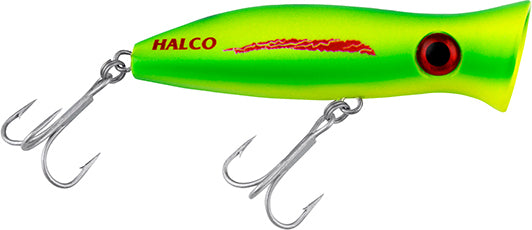 Halco Roosta Popper 80 Casting 3.2In 1/4Oz Lumo