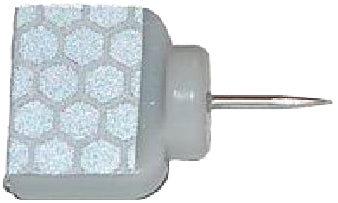 HME Reflective Wing Tacks White 2Pk