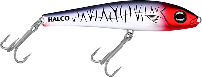 Halco Slidog 105 Casting Bait 4.1In 1Oz Chrome Tiger