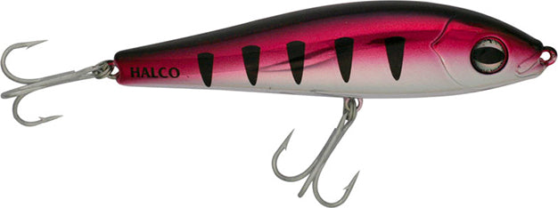 Halco Slidog 125 Casting Bait 5In 1.8Oz Chrome Pink