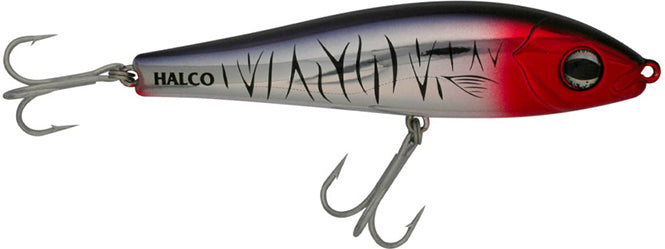 Halco Slidog 125 Casting Bait 5In 1.8Oz Chrome Tiger