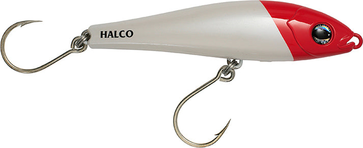 Halco Slidog 150 Casting Bait 6In 3Oz White/Red Hd