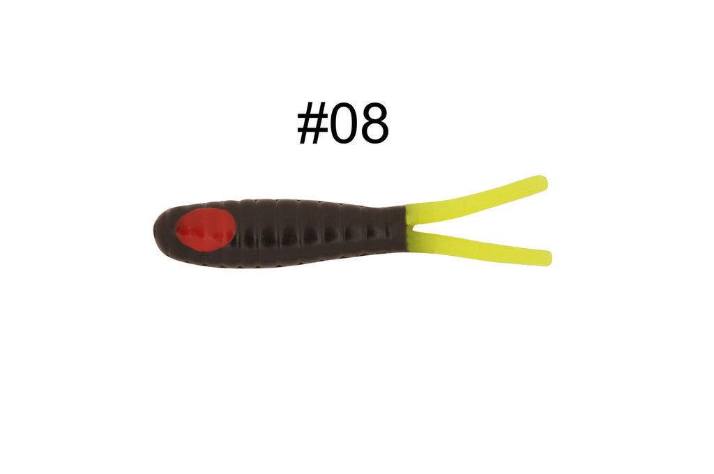 H & H Twin Tail 2In 10Pk Black/Chart Tl