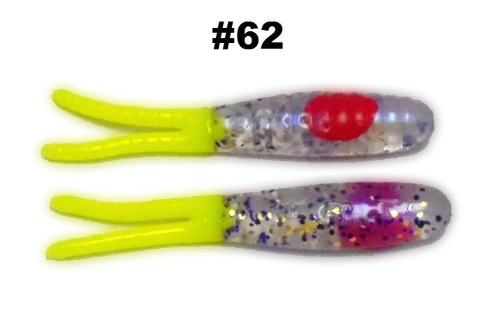 H & H Twin Tail 3In 10Pk Fighting Tiger