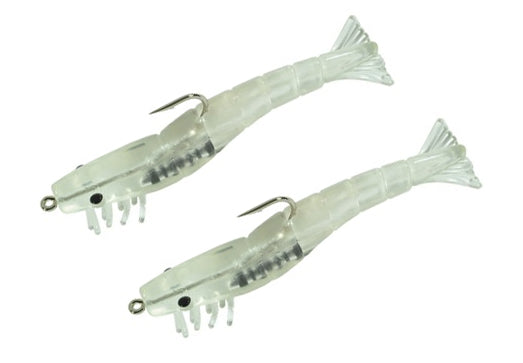 H & H Tko Shrimp Double Rig 1/4Oz Clear