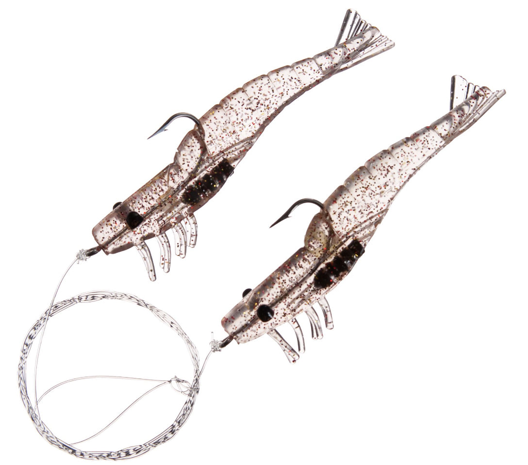 H & H Tko Shrimp Double Rig 1/4Oz Shrimp