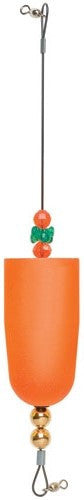 H & H Tko Wgtd Popping Float 3In Orange