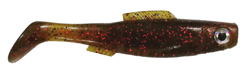 A Band Of Anglers Minwaow Swimbait 2.7In 4Pk 1/Jh-Wtrmn/Red