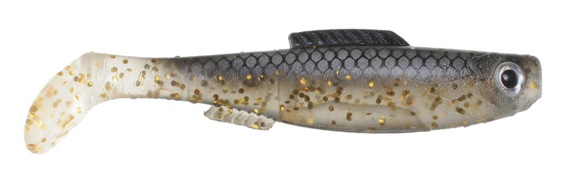 A Band Of Anglers Minwaow Pro Swimbait 2.7In 2Pk 1/Jh-Black Shn