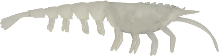 A Band Of Anglers Floating Natural Shrimp 4In 3Pk 1Hk-Clear