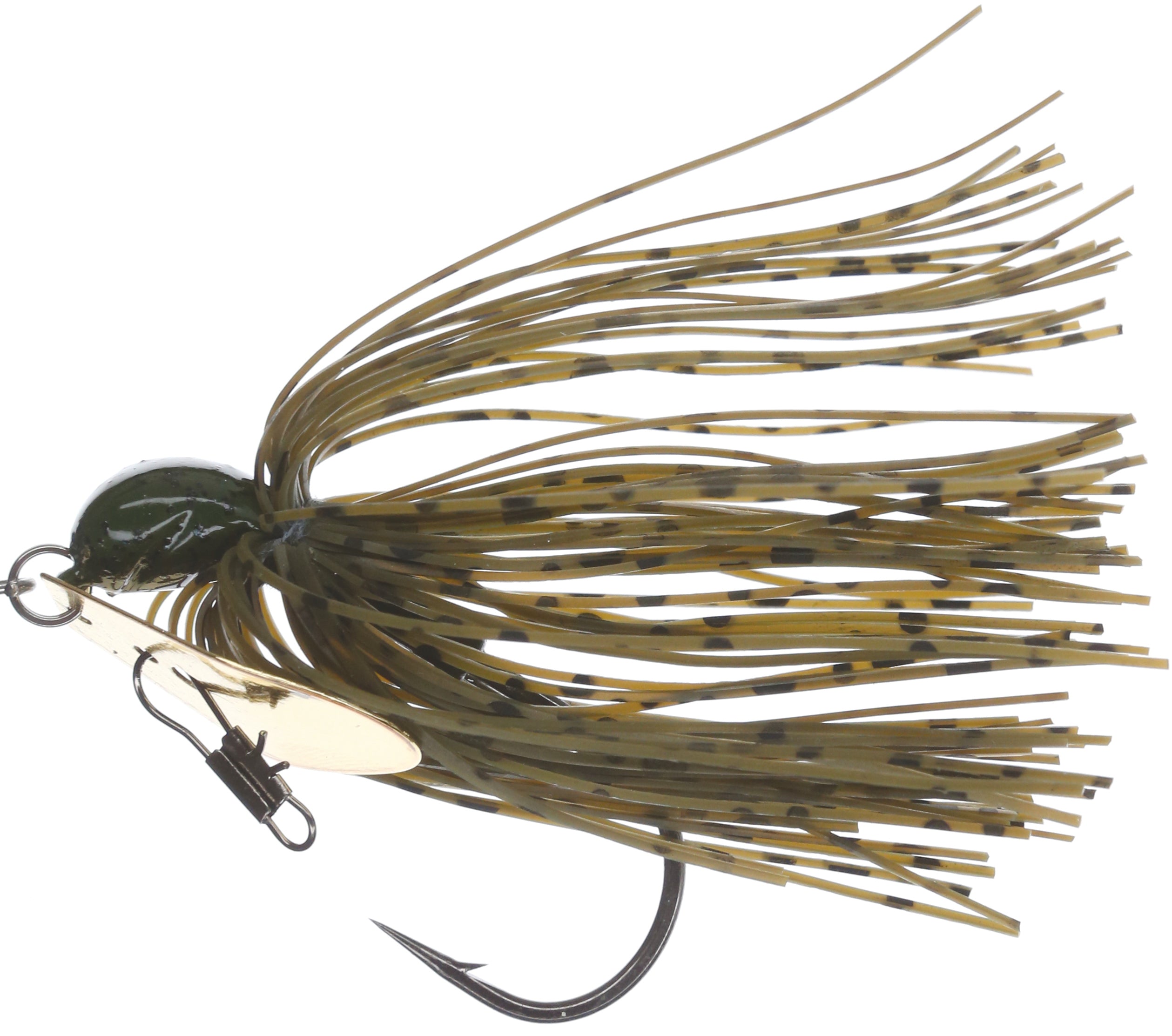Humdinger Zig Zag Jig 3/8Oz Gld Bld-Green Pump