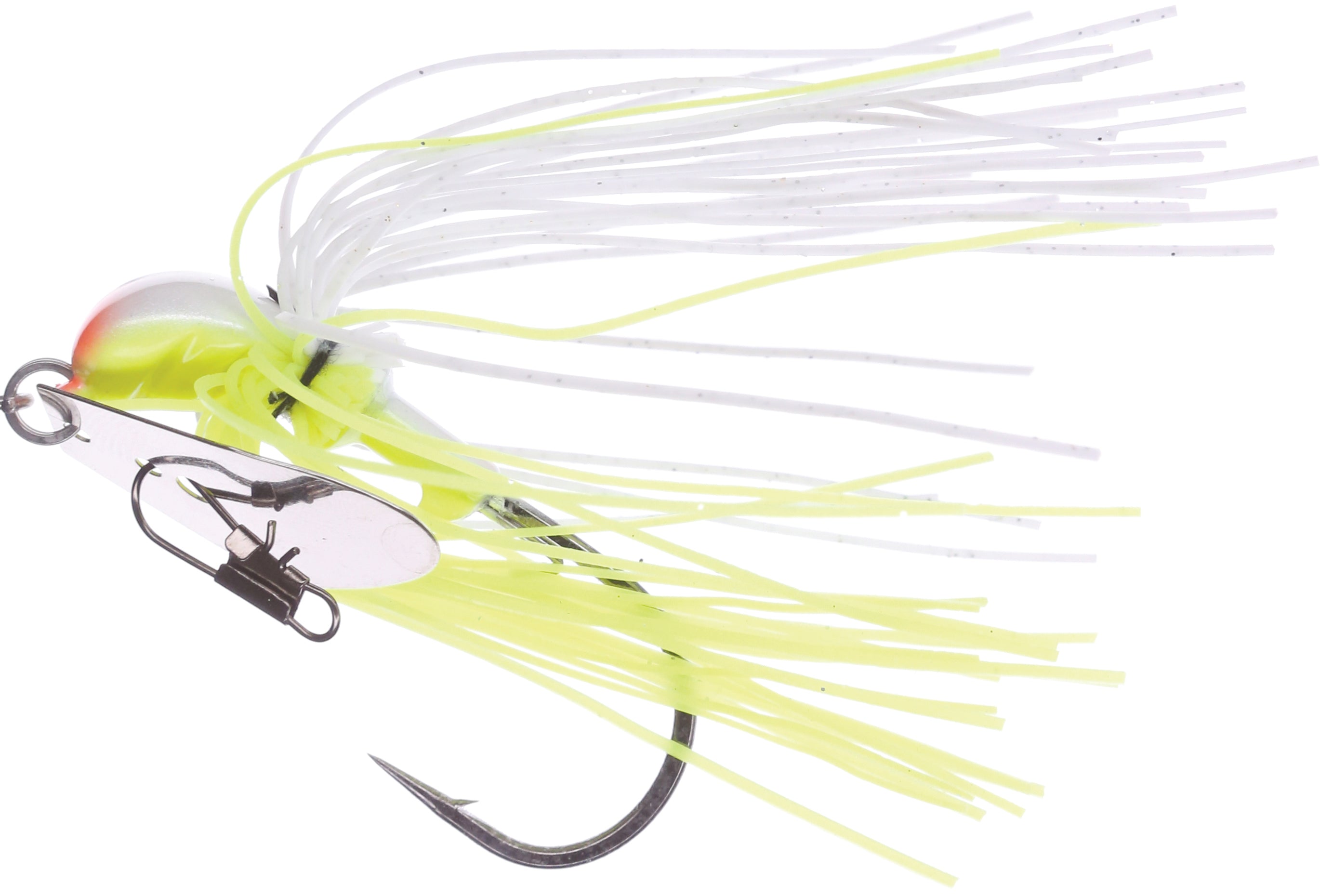 Humdinger Zig Zag Jig 3/8Oz Nkl Bld-Chat/White