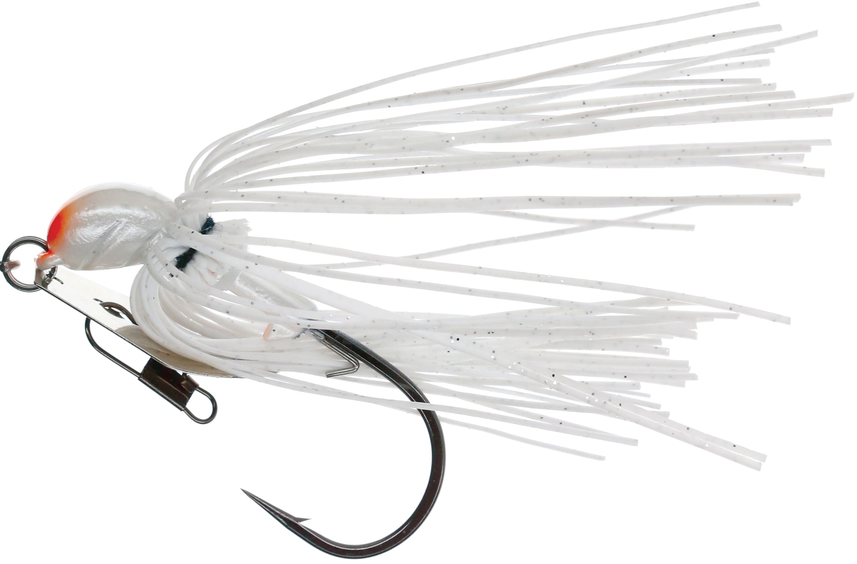 Humdinger Zig Zag Jig 3/8Oz Nkl Bld-White