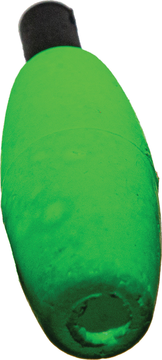 JENNY'S JIGS Crappie Cigar Float 1.5In Green 3Pk
