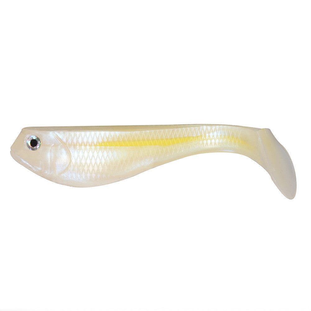 Jenko Booty Shaker Swimbait 6In 3Pk White Shad