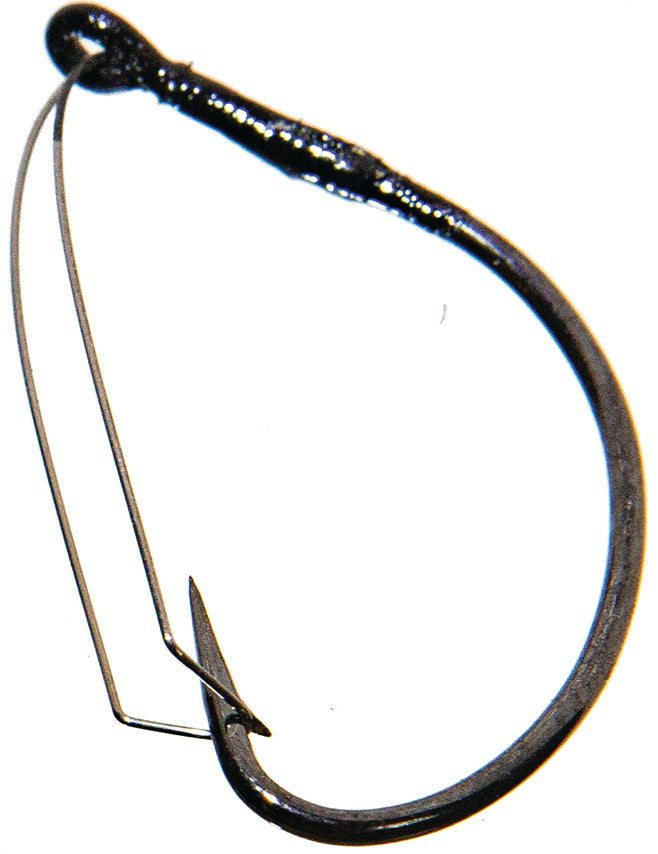 JENNY'S JIGS Wacky Worm Hook 2Pk Black