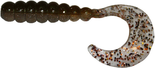 Kalins Triple Threat Grub 2In 10Pk Arkansas Shad