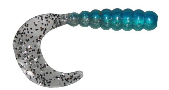 Kalins Triple Threat Grub 2In 10Pk Blue/Silver