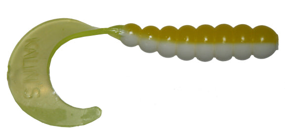 Kalins Triple Threat Grub 2In 10Pk Acid Rain