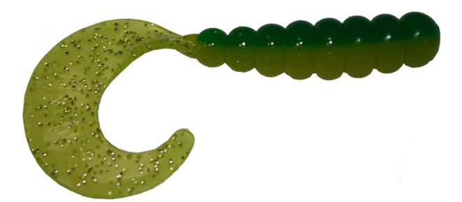 Kalins Triple Threat Grub 2In 10Pk John Deere Grn