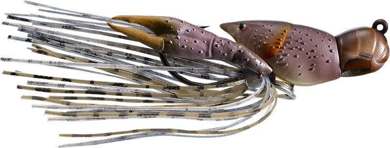 Live Target Hollow Body Craw 1/2Oz 1.75In Gray/Brown