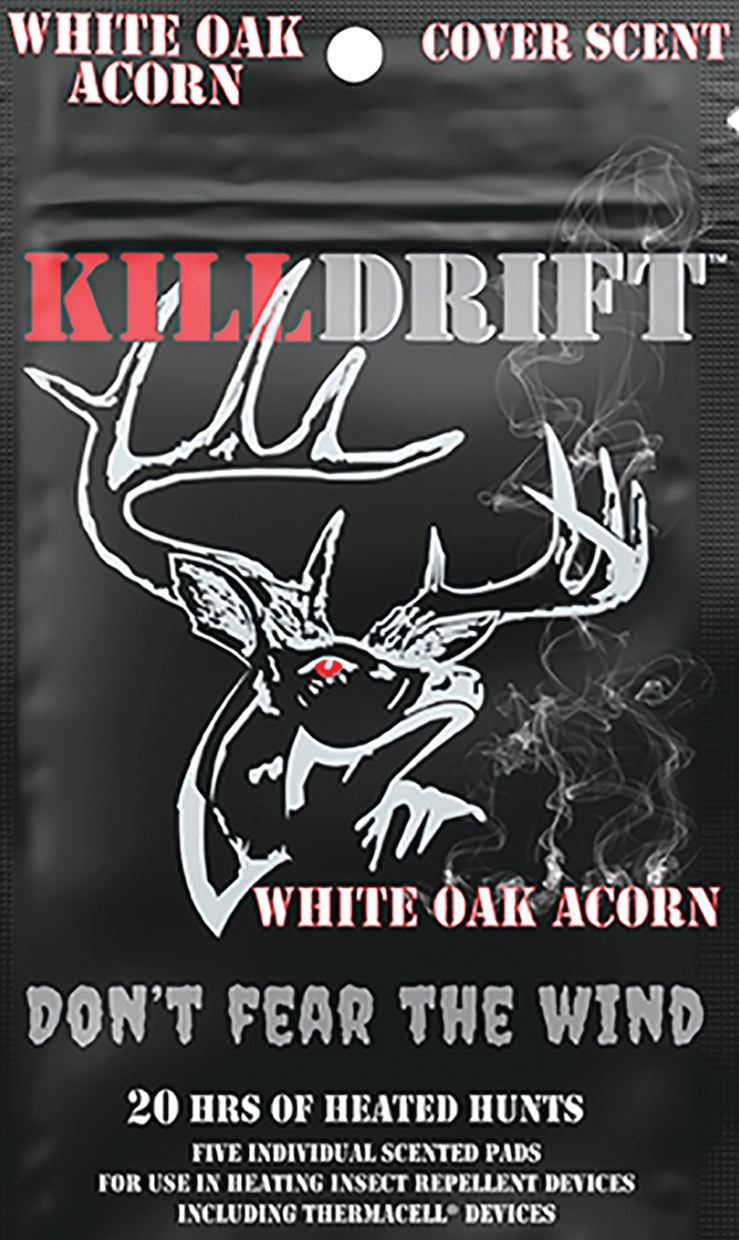 Kill Drift Heated Scent Pads White Oak Acorn 5Pk