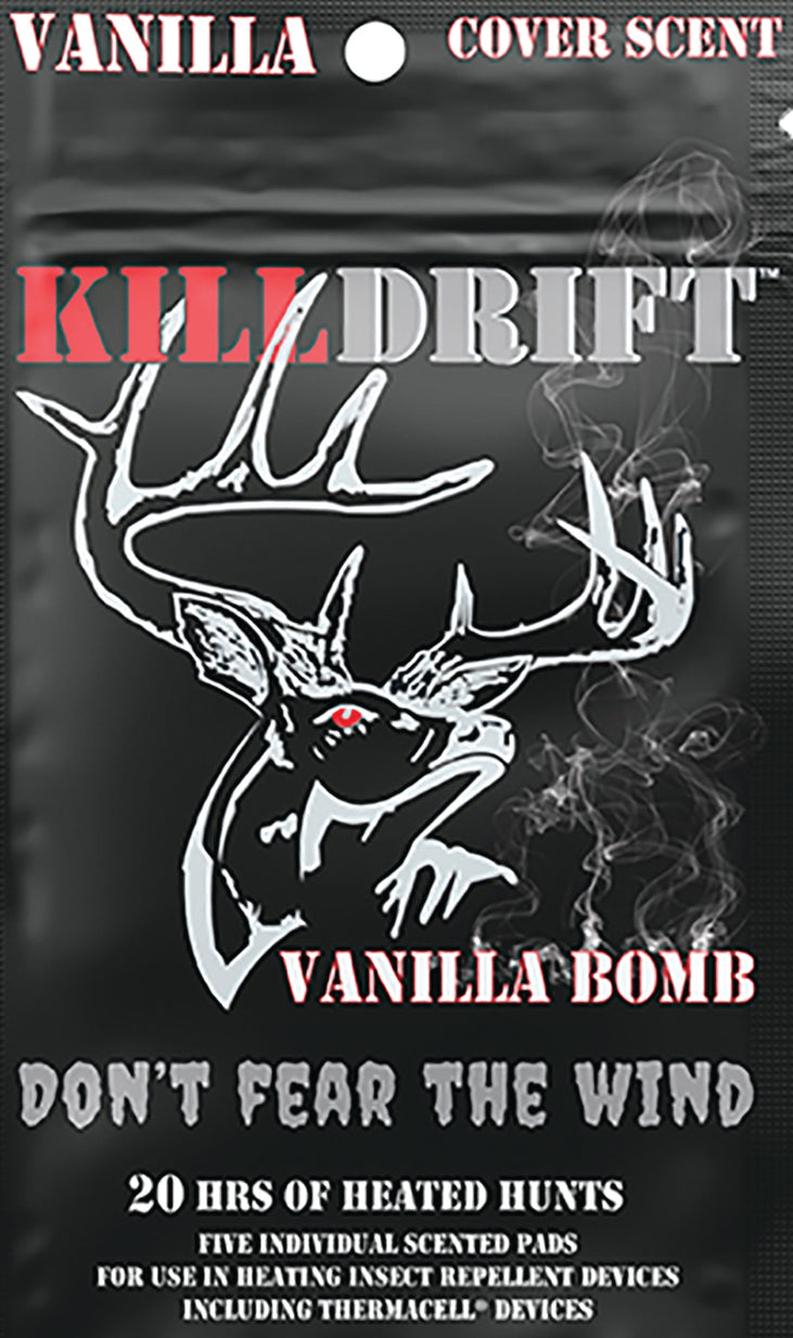 Kill Drift Heated Scent Pads Vanilla Bomb 5Pk