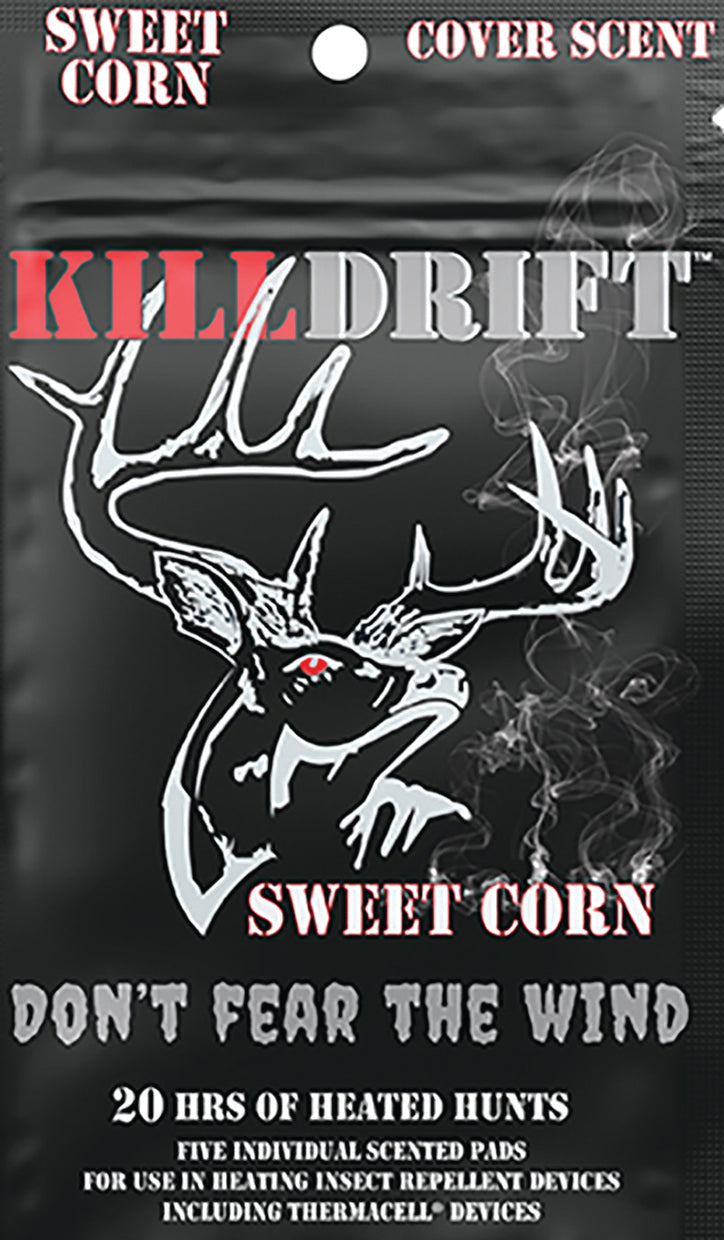 Kill Drift Heated Scent Pads Sweet Corn 5Pk