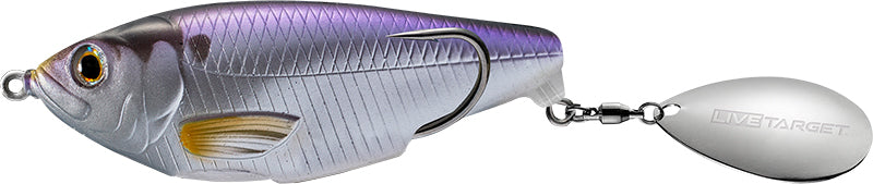 Live Target Hollow Commotion Shad 1/2Oz 3.5In Metal Vio Sh