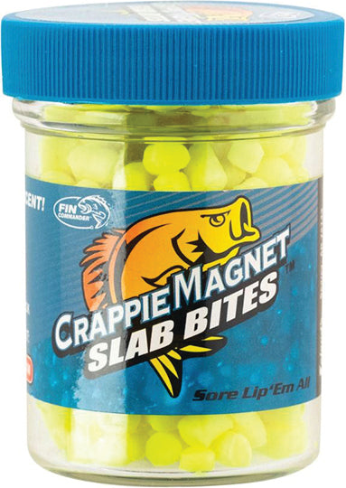 Leland Crappie Slab Bites Chartreuse