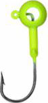 Leland Eyehole Round Jigheads 1/8Oz 5Pk Chartreuse