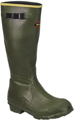 Lacrosse Burly Rubber Boots 18In Od Green Foam