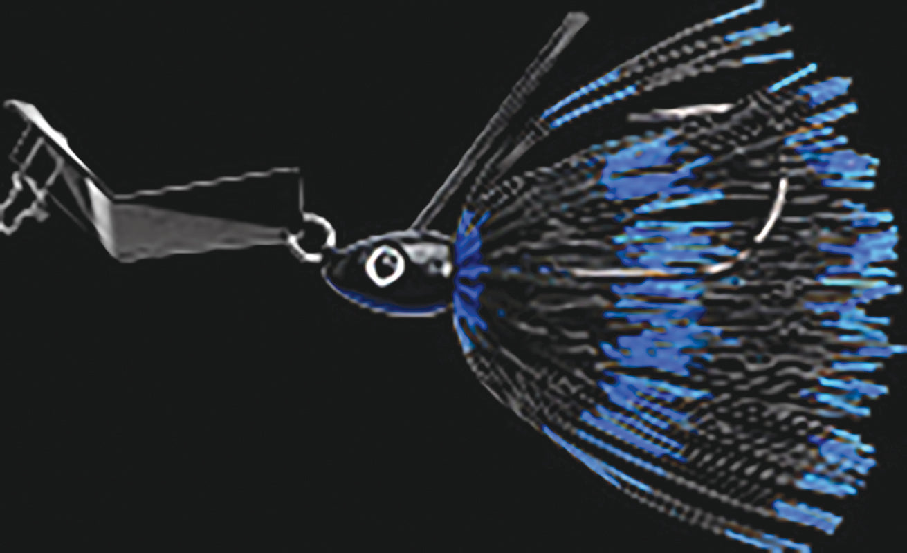 Lucky Craft Teckel Bladewaker Jig 1/2Oz Black/Blue