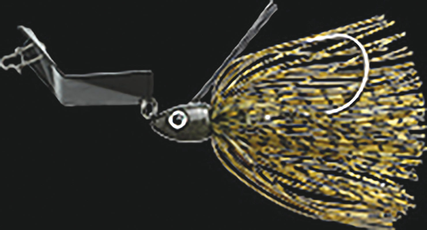 Lucky Craft Teckel Bladewaker Jig 1/2Oz Green Pumpkin