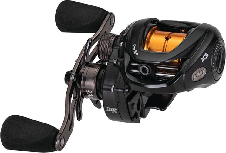 Lews Team Pro Skip/Pitch Reel Baitcast 9Bb 8.3:1 Lh