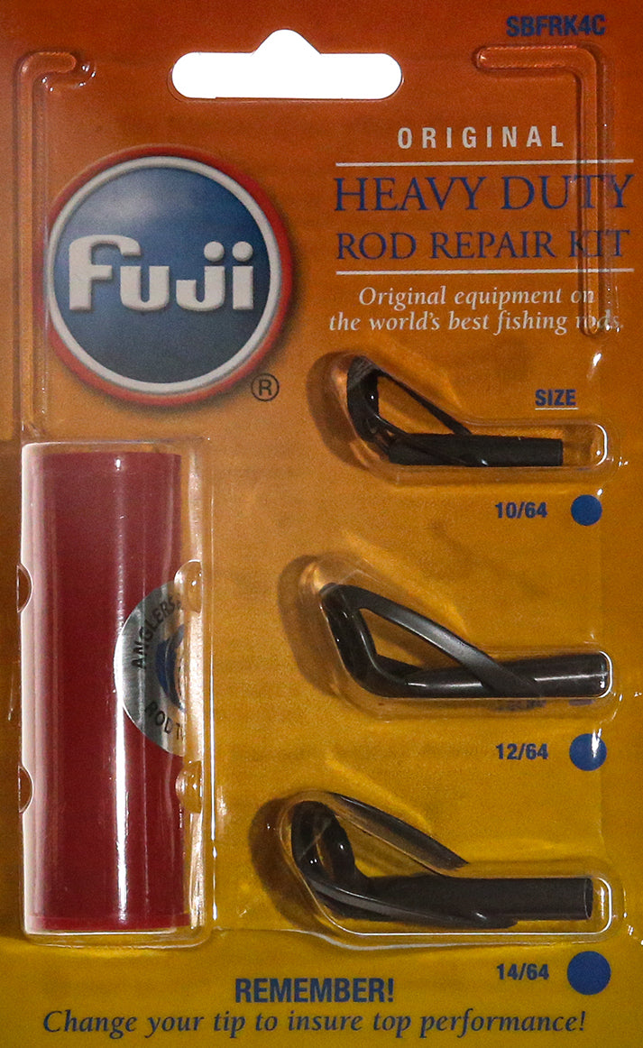 Fuji Hd Rod Tip Repair Kit 3Pc W/Glue Frost Gray