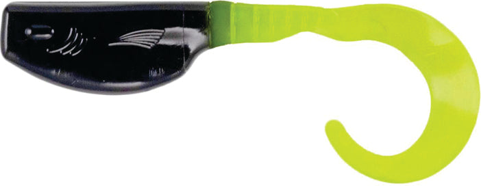 Leland Crappie Slab Curly 2.25In 12Bg Black/Chart