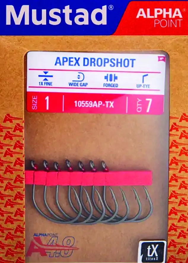 Mustad Apex Titan X Dropshot Hook