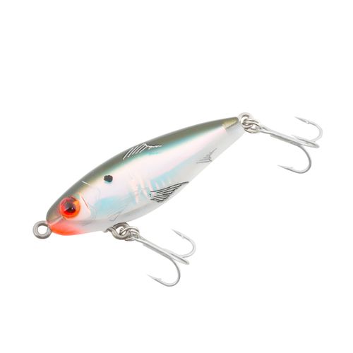 Mirrolure Mini Suspend Twitch Bait 2.25In 3/16Oz Grn/Wht/Sl