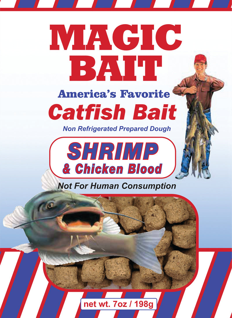 Magic Bait Catfish Bait 7Oz Shrimp/Chicken Blood