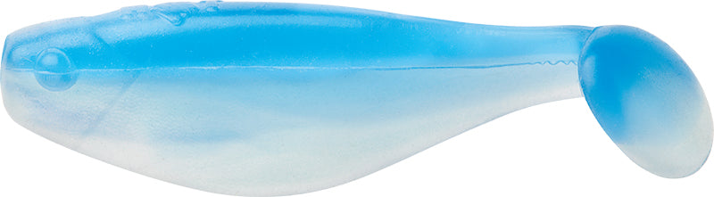 Mister Twister Sassy Shad 1.75In 10Pk Wht Prl/Blu