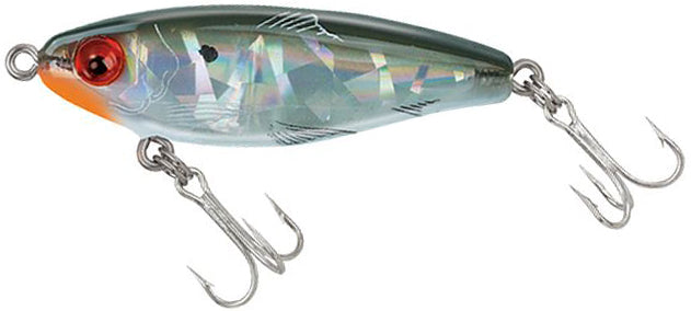 Mirrolure Mirrodine Bg Susp Twitch 2.5In 3/8Oz Grn/Wht/Slv