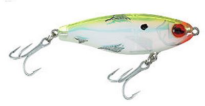 Mirrolure Mirrodine Suspend Twitch 2.5In 3/8Oz Cht/Prl/Slv