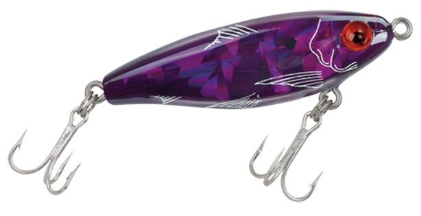 Mirrolure Mirrodine Bg Susp Twitch 2.5In 3/8Oz Purple Demon