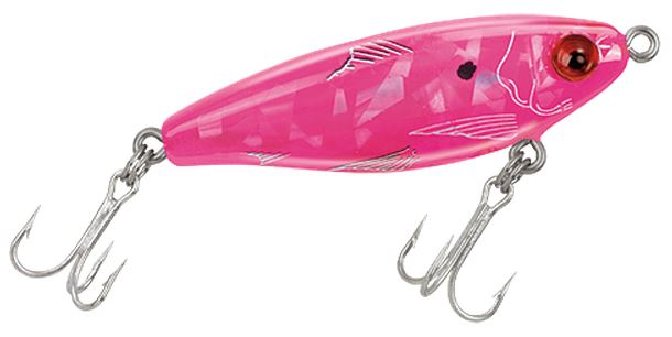 Mirrolure Mirrodine Bg Susp Twitch 2.5In 3/8Oz Pink Flame